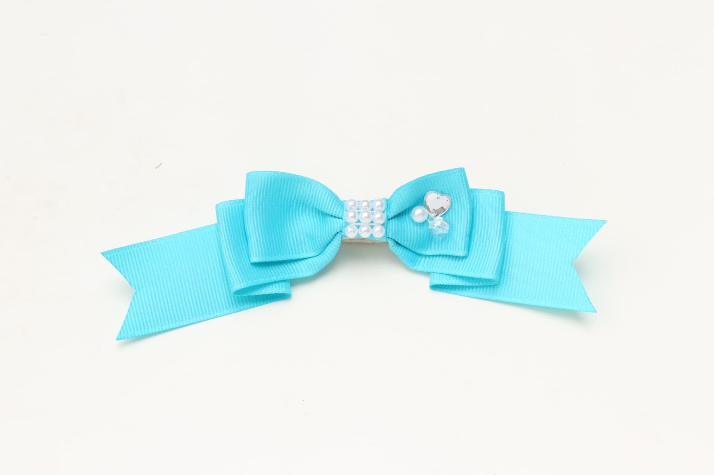 新色【角度一定スタンド式】CanNana姫リボンバレッタ