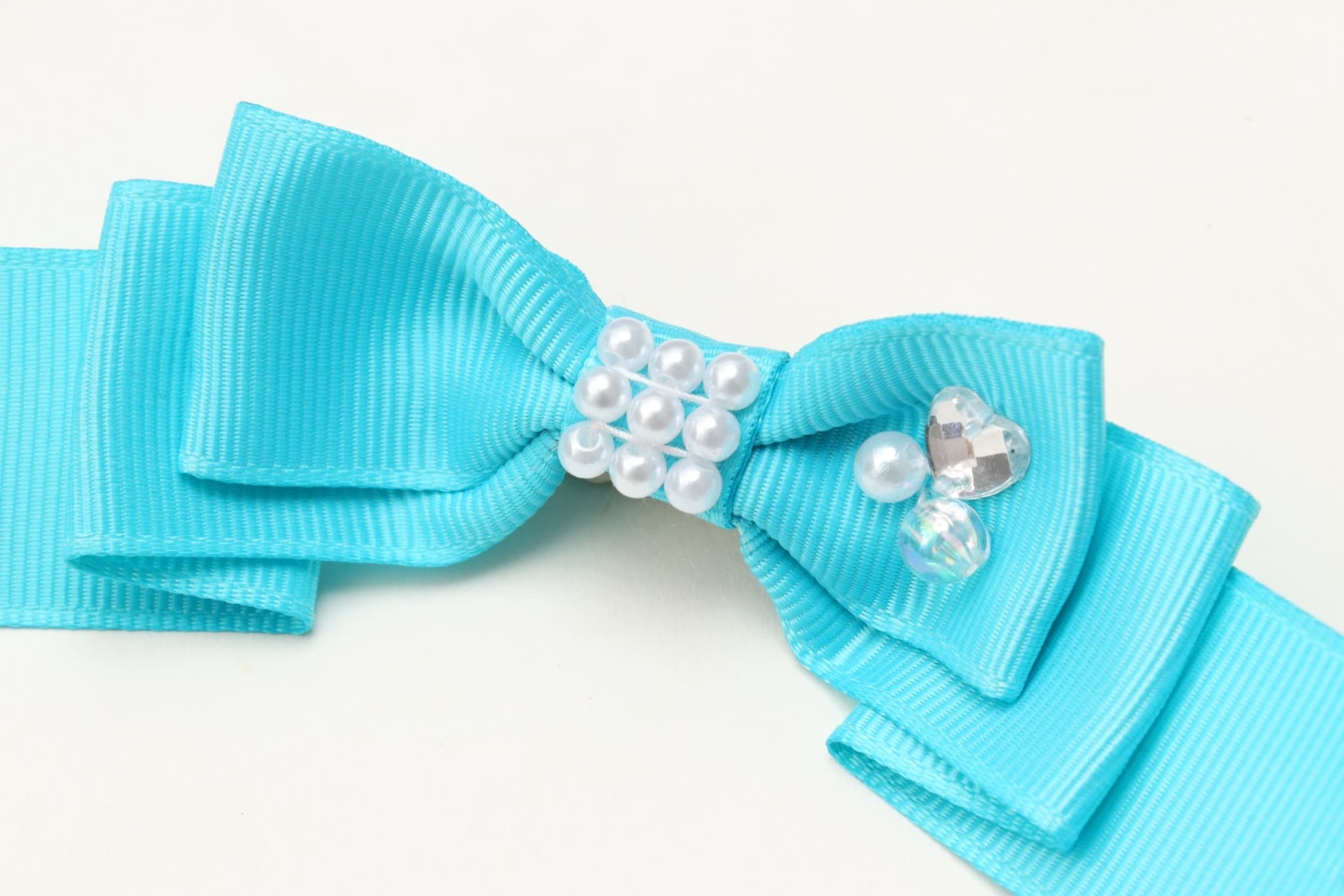 新色【角度一定スタンド式】CanNana姫リボンバレッタ