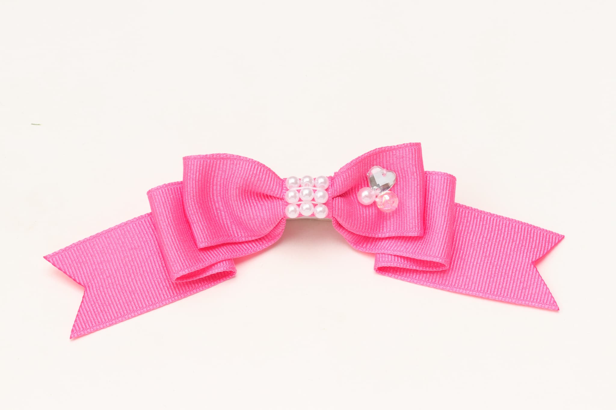 新色【角度一定スタンド式】CanNana姫リボンバレッタ