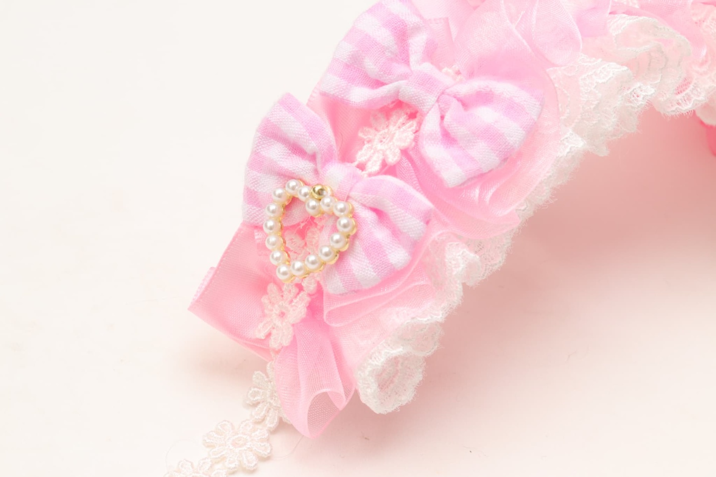 HD-034 ハートギンガムヘッドドレス