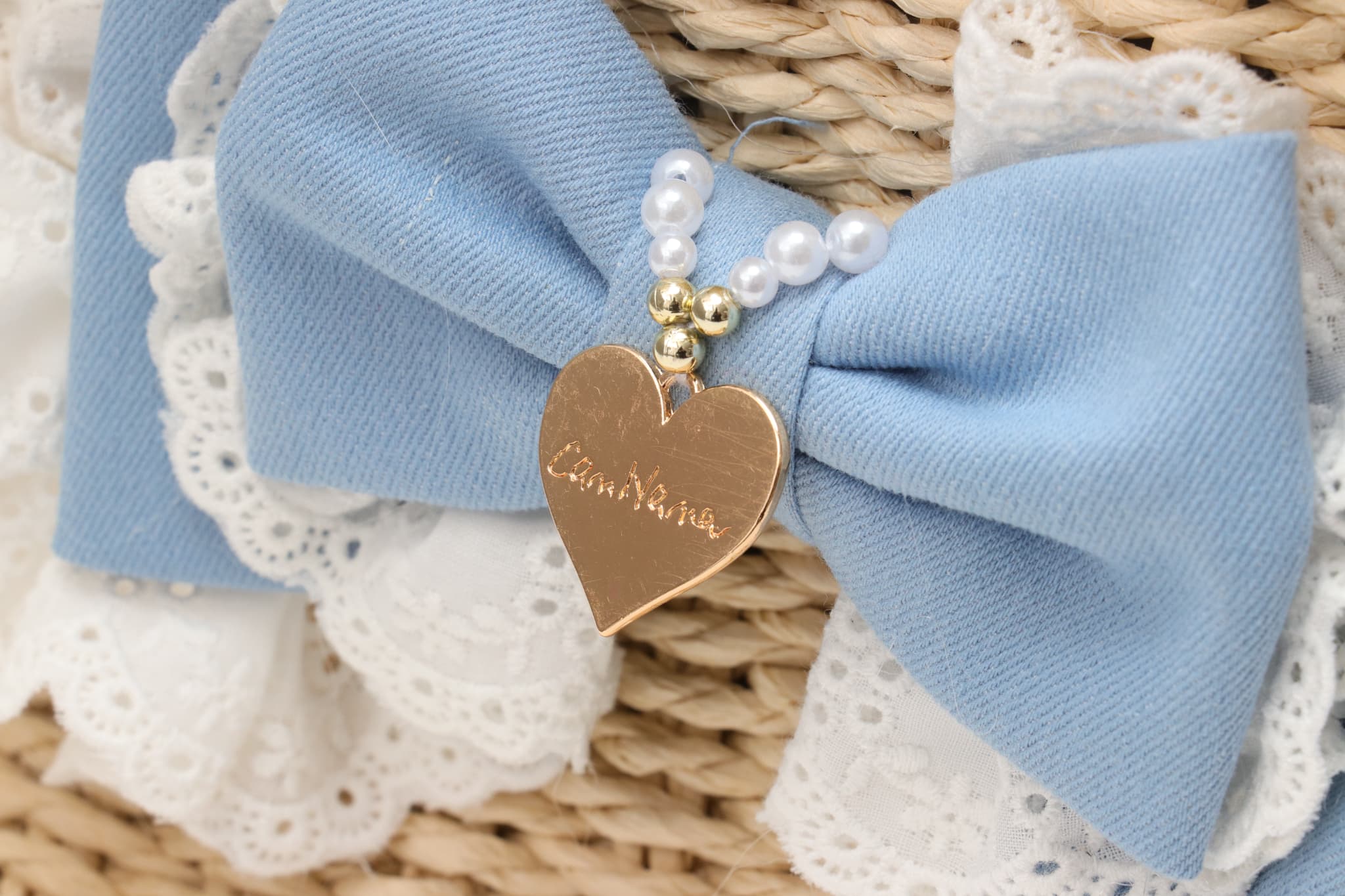 BK-008ﾃﾞﾆﾑﾊﾞﾚｯﾀ付きかごﾊﾞｯｸﾞ