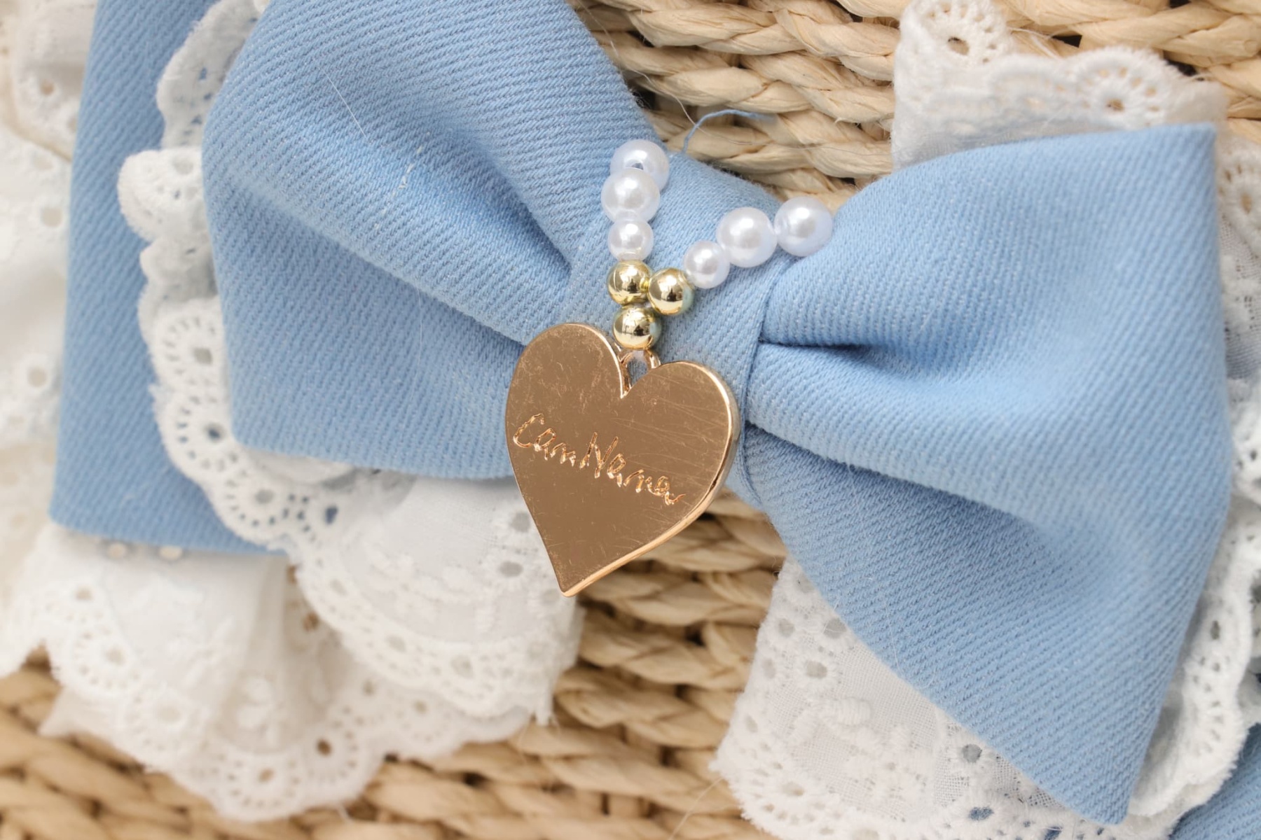 BK-008ﾃﾞﾆﾑﾊﾞﾚｯﾀ付きかごﾊﾞｯｸﾞ