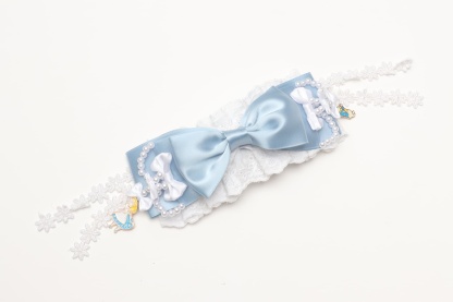 大きいリボンのヘッドドレス