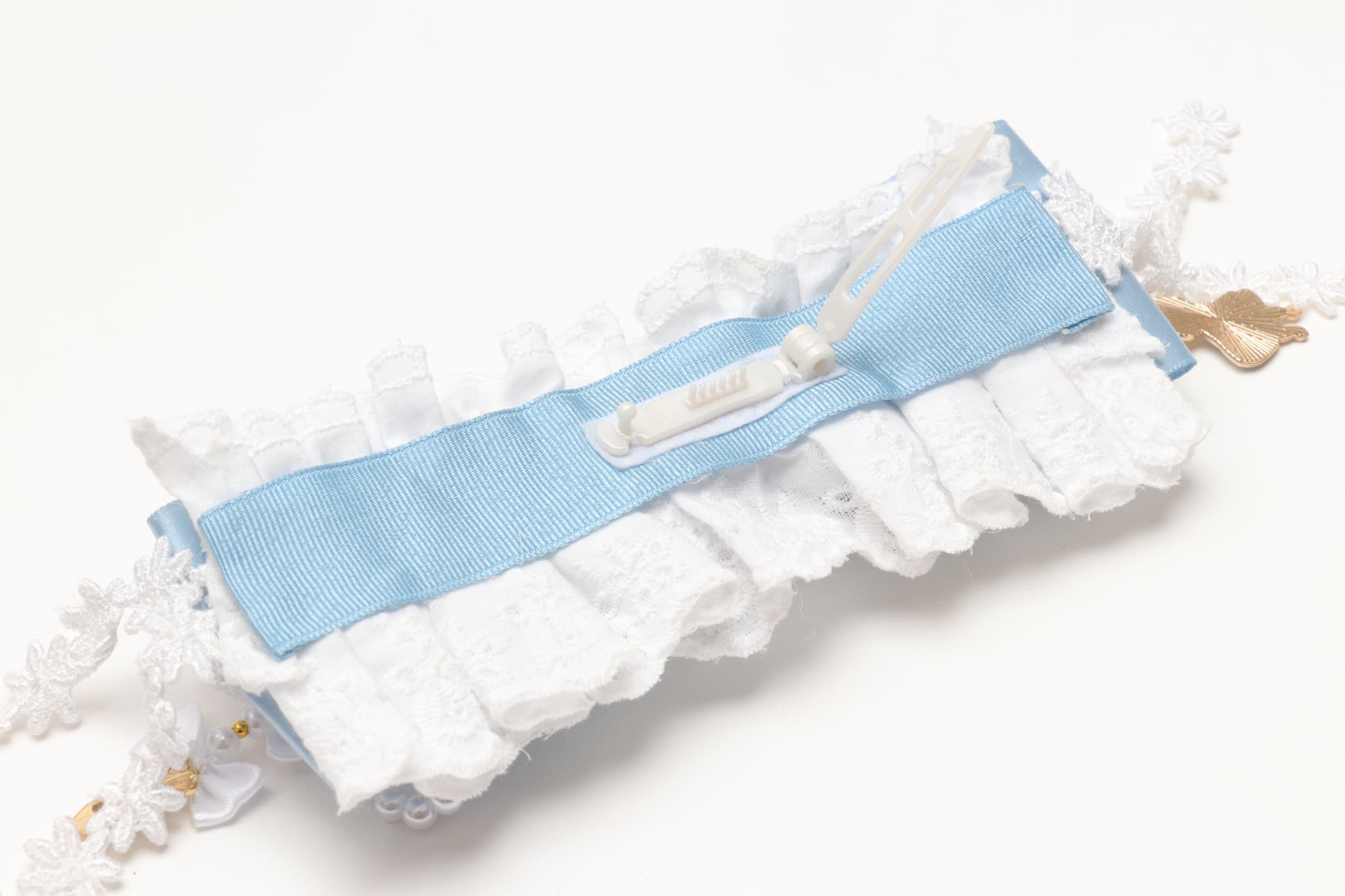 大きいリボンのヘッドドレス