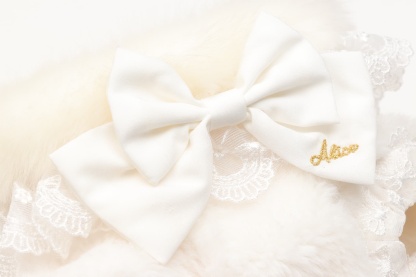 レースフリルファーボレロ