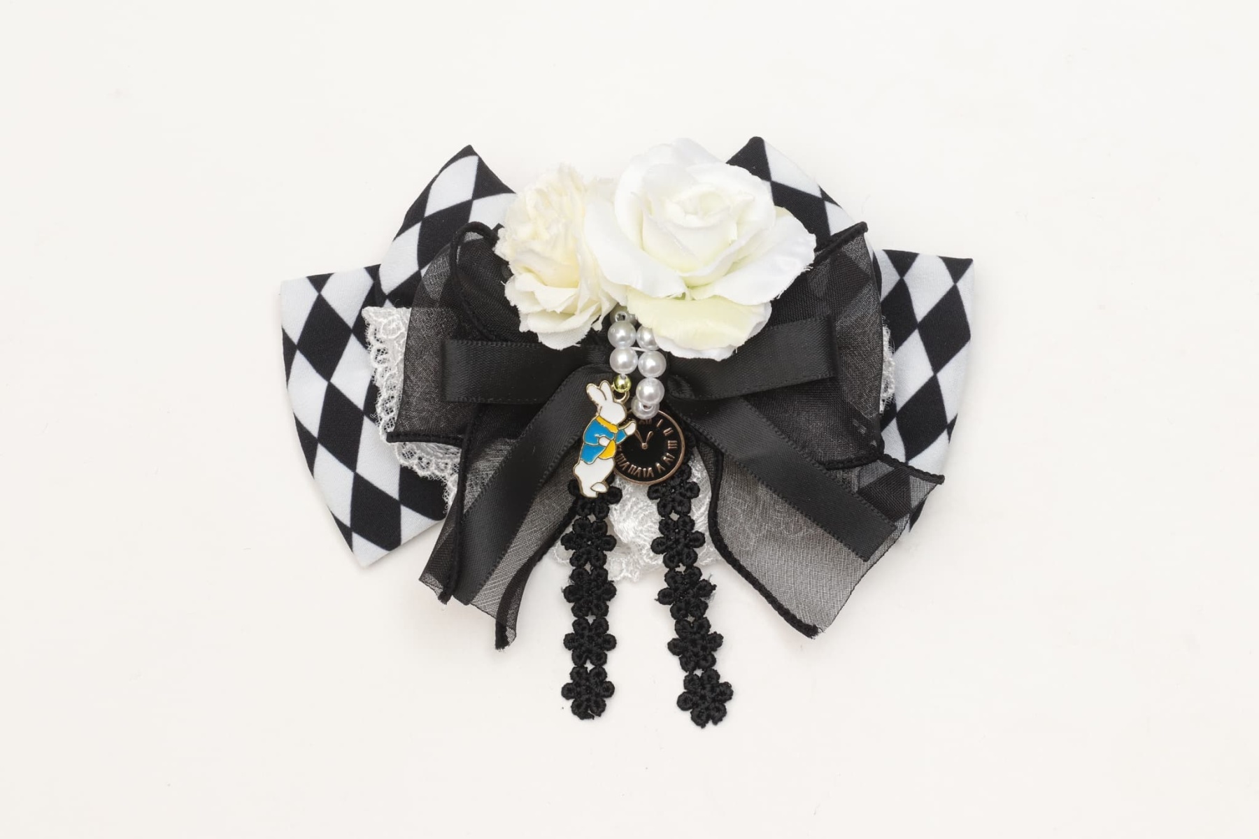 犬 アクセサリー ローズアリスブローチ 不思議の国のアリス 犬服 コスプレ ブランド セレブ 小型犬 撮影会 フリフリ ギフト プレゼント 