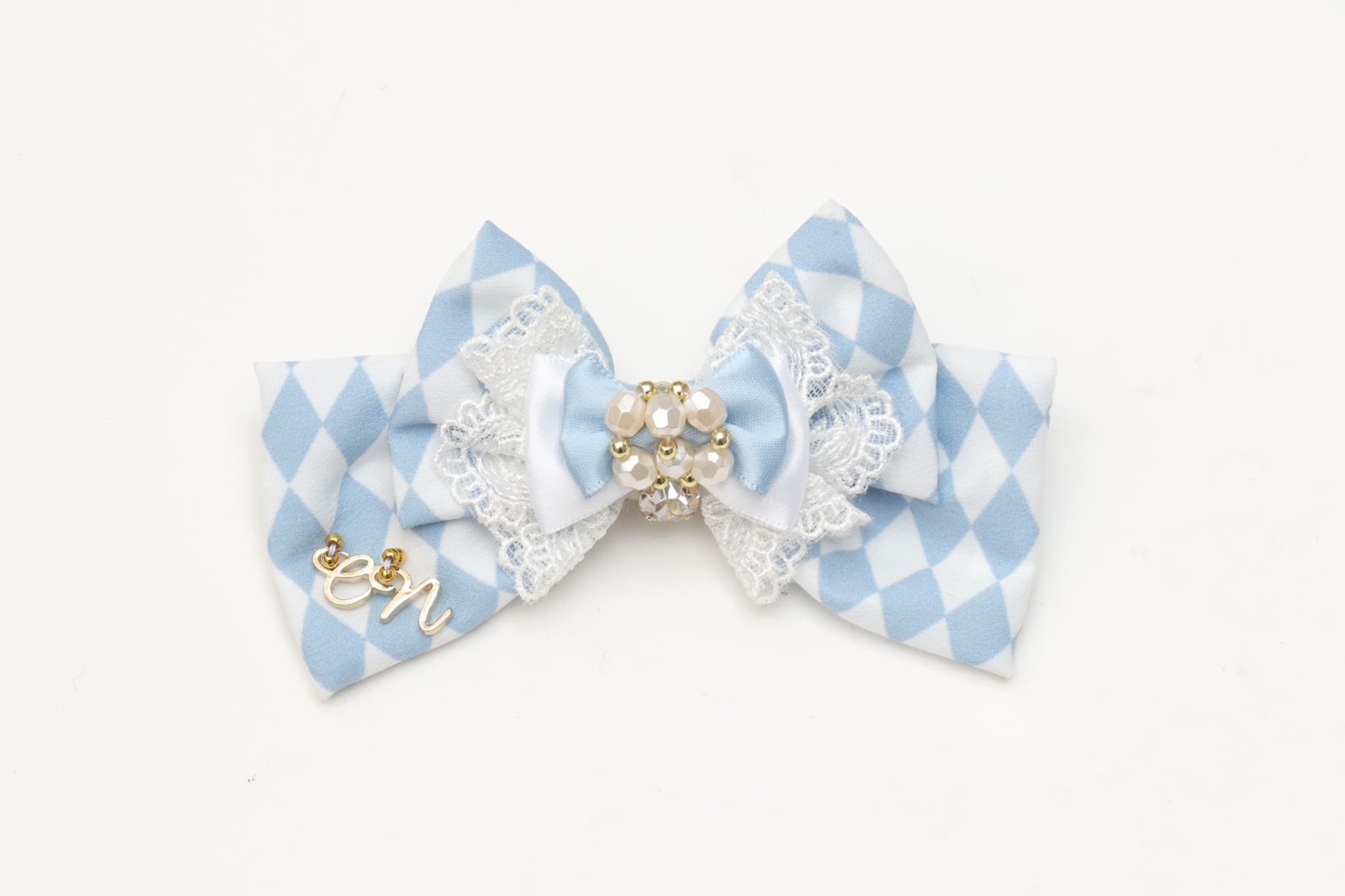 ダイヤ柄チェックアリスバレッタ