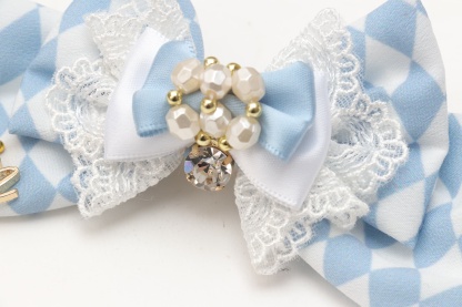 ダイヤ柄チェックアリスバレッタ