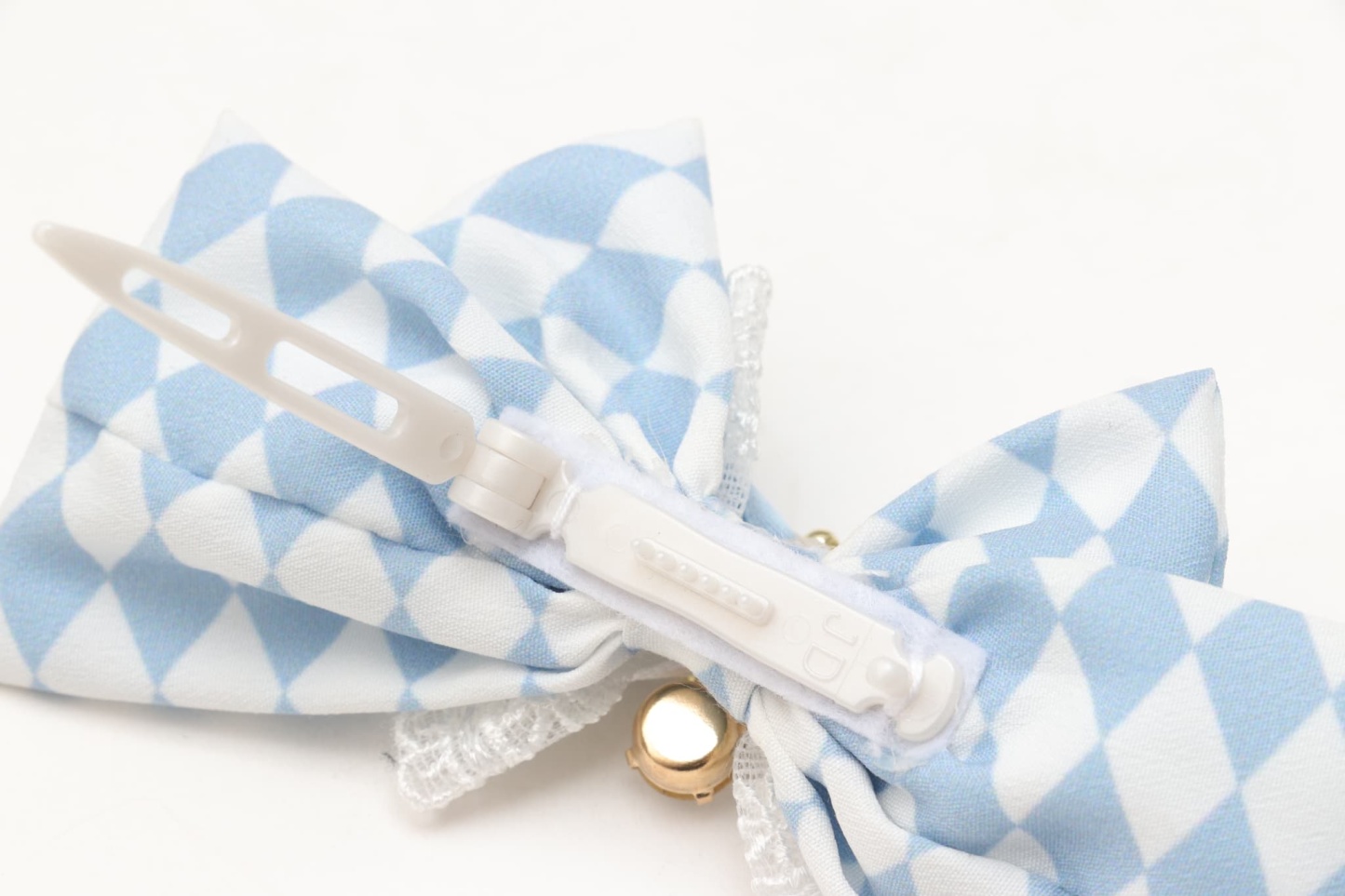 ダイヤ柄チェックアリスバレッタ