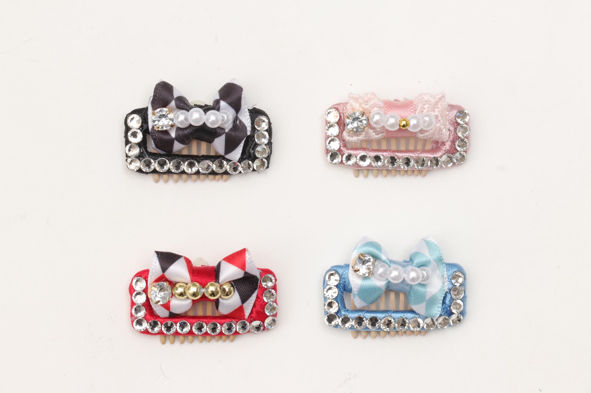 アリスラインストーンコームパッチン