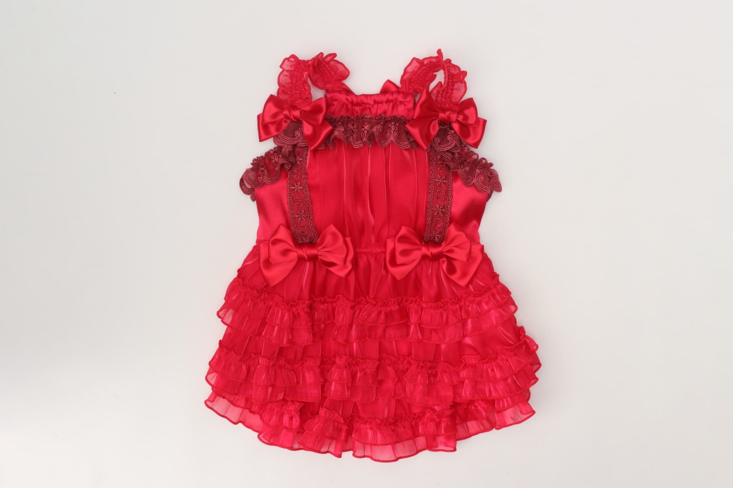 サテンドレスアップワンピース