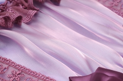 サテンドレスアップワンピース