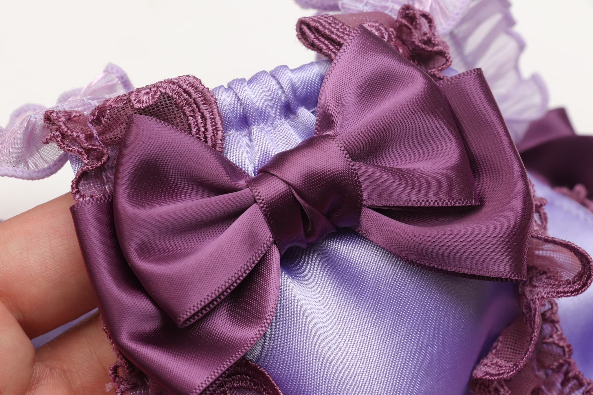 サテンドレスアップワンピース