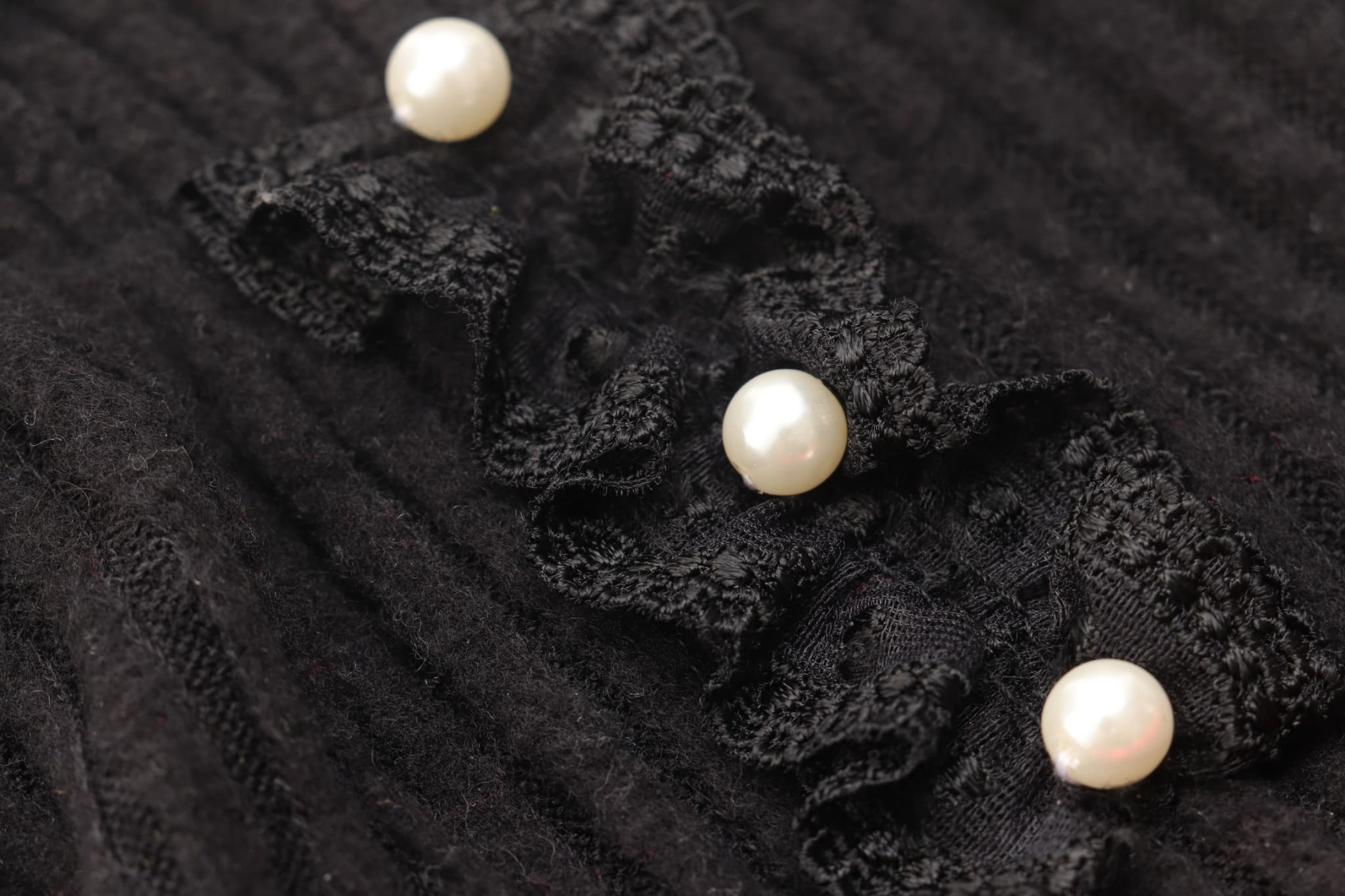 リブ×タータンチェックドッキングワンピース