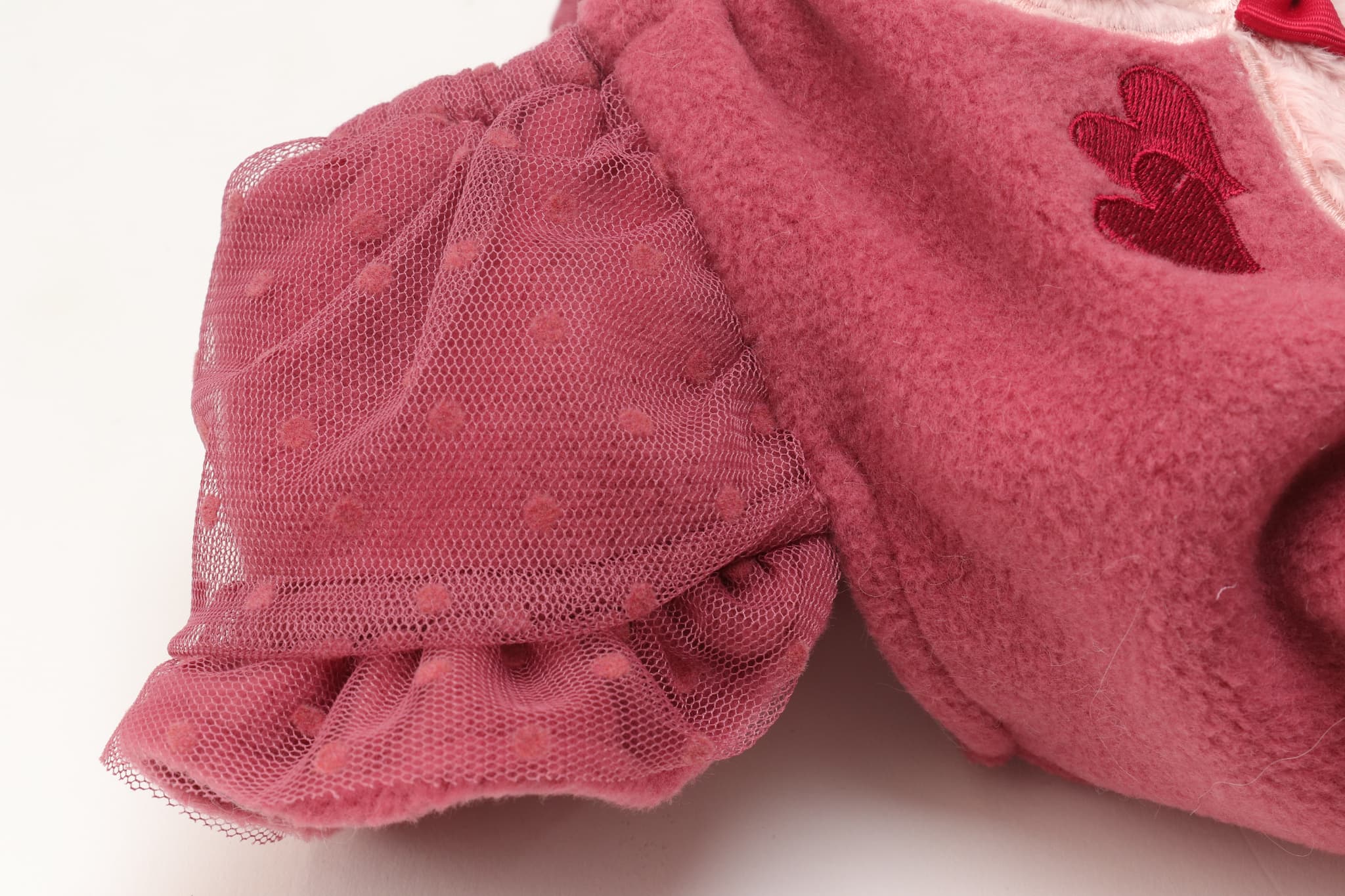 きゃんくまパフスリーブワンピース