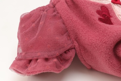 きゃんくまパフスリーブワンピース