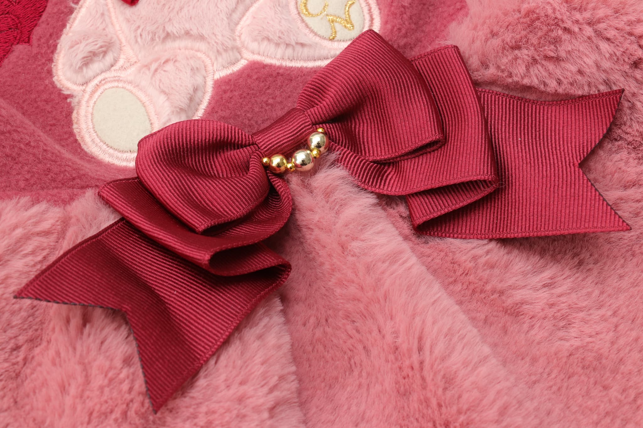 きゃんくまパフスリーブワンピース