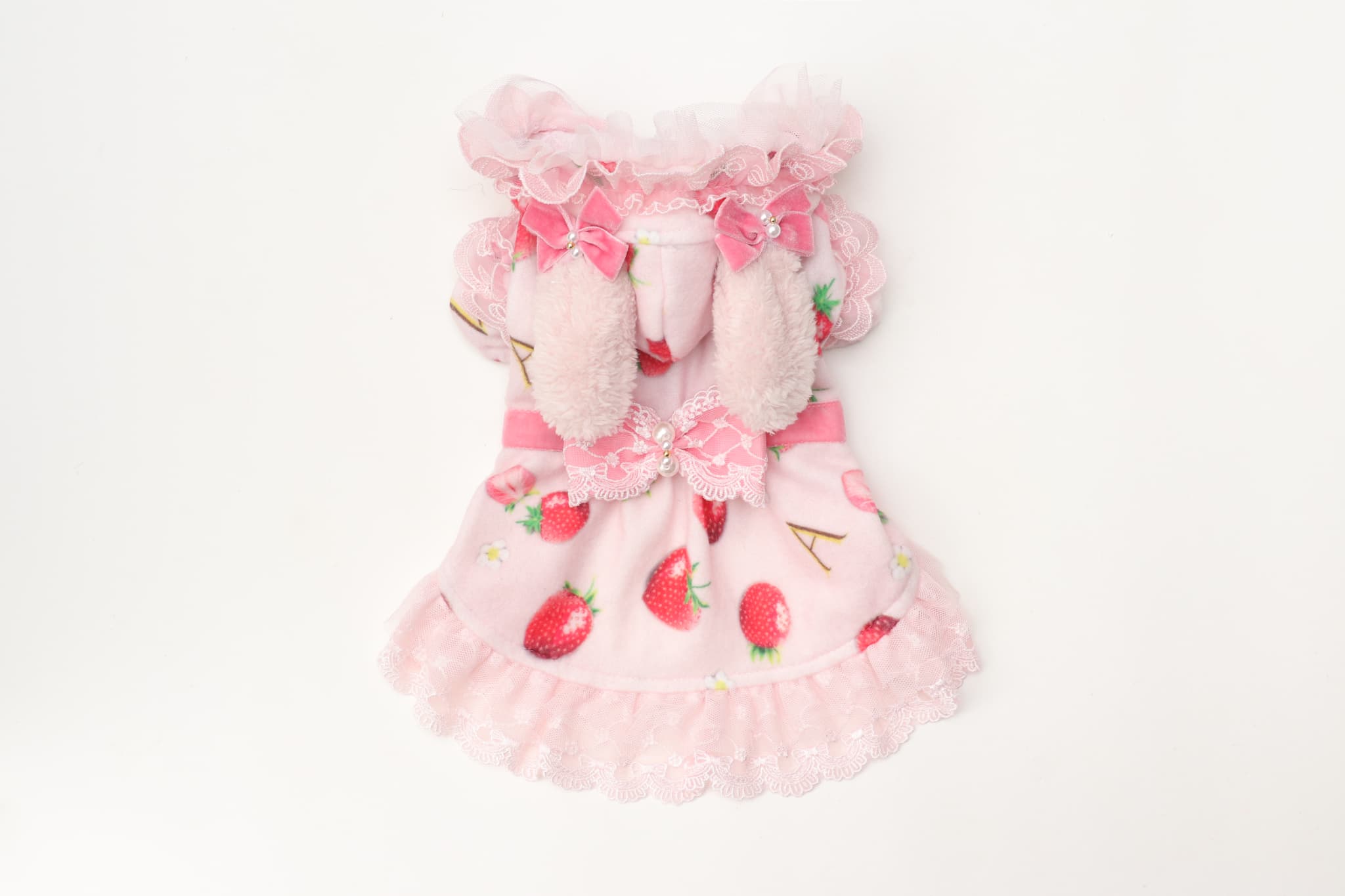 冬いちごうさ耳ワンピース