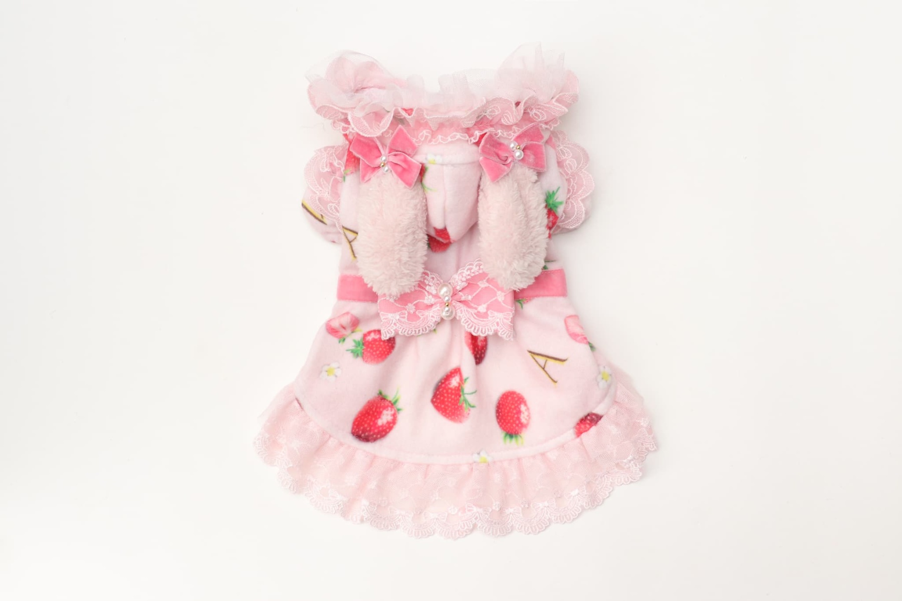 冬いちごうさ耳ワンピース