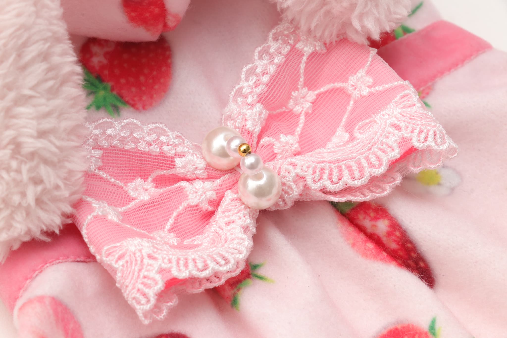 冬いちごうさ耳ワンピース