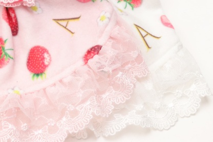 冬いちごうさ耳ワンピース