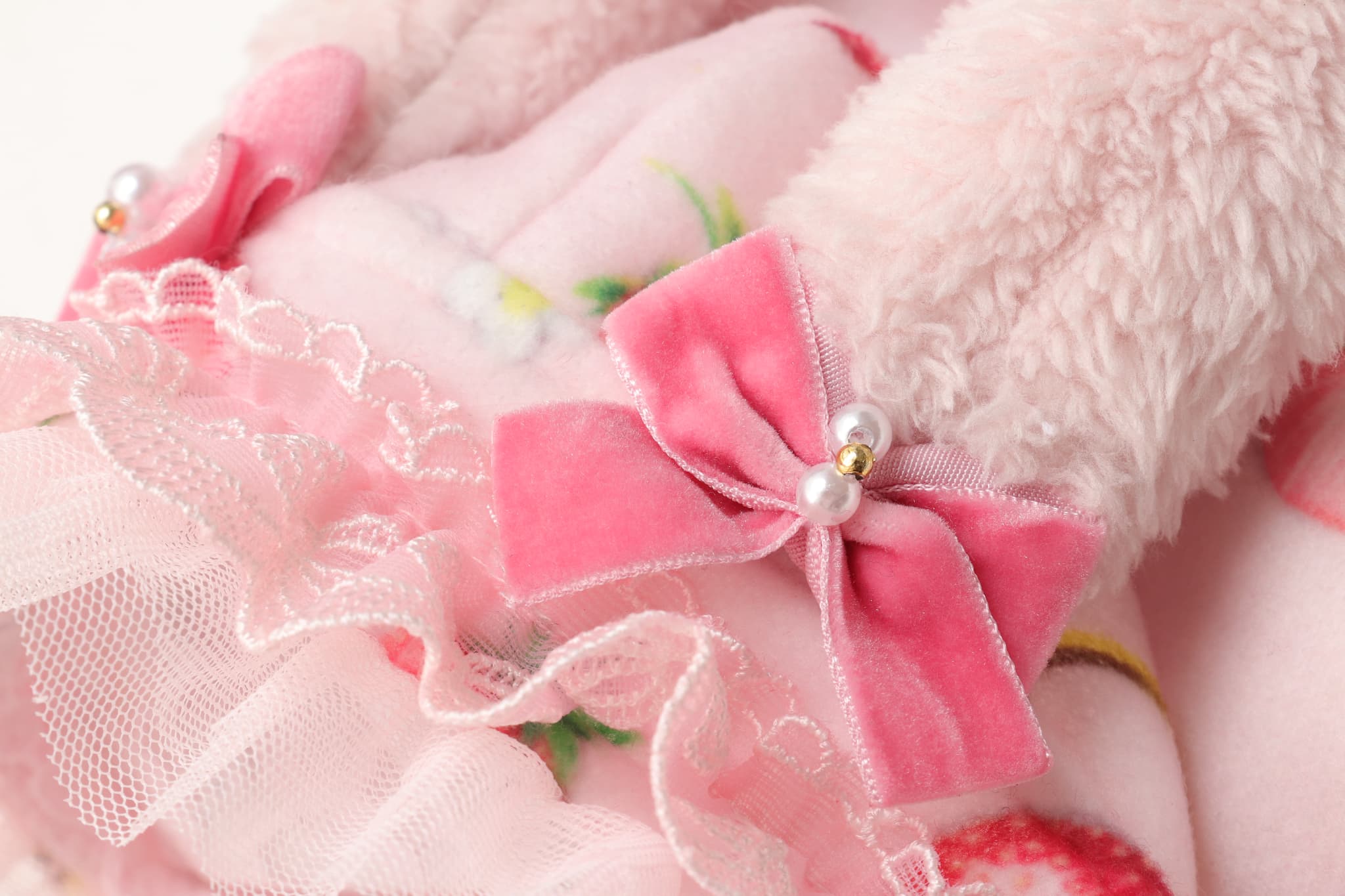 冬いちごうさ耳ワンピース