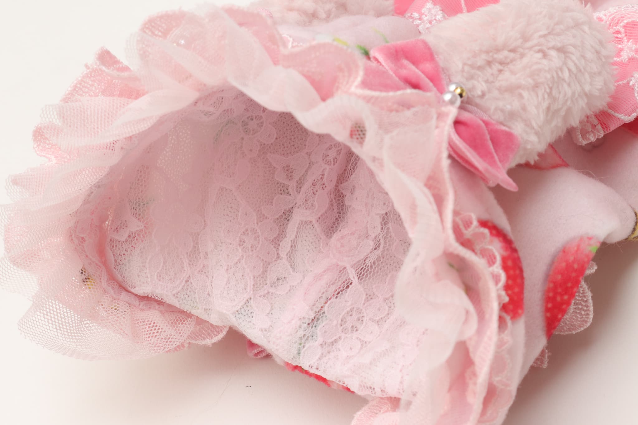 冬いちごうさ耳ワンピース