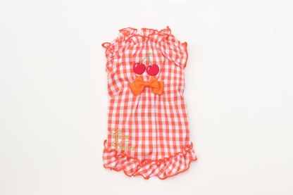 さくらんぼギンガムスモッグ