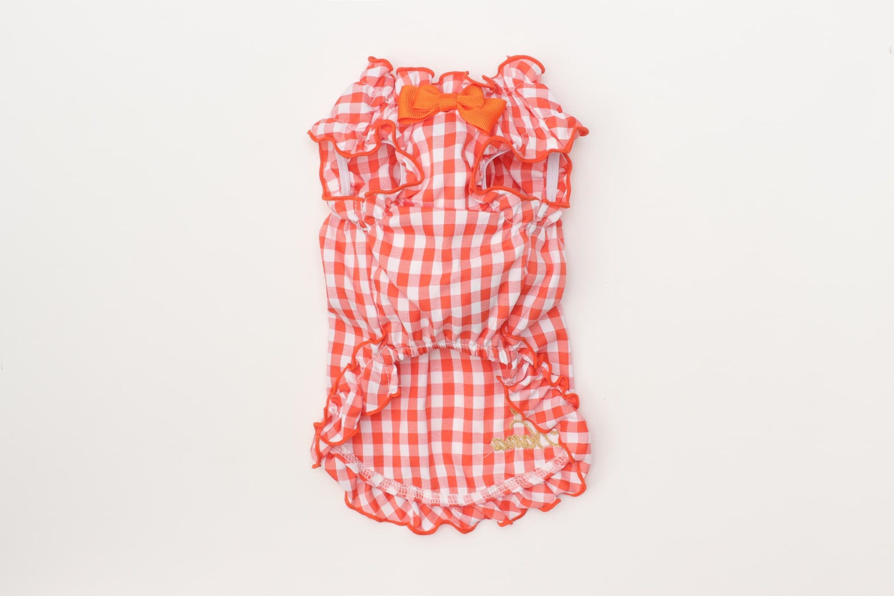 さくらんぼギンガムスモッグ