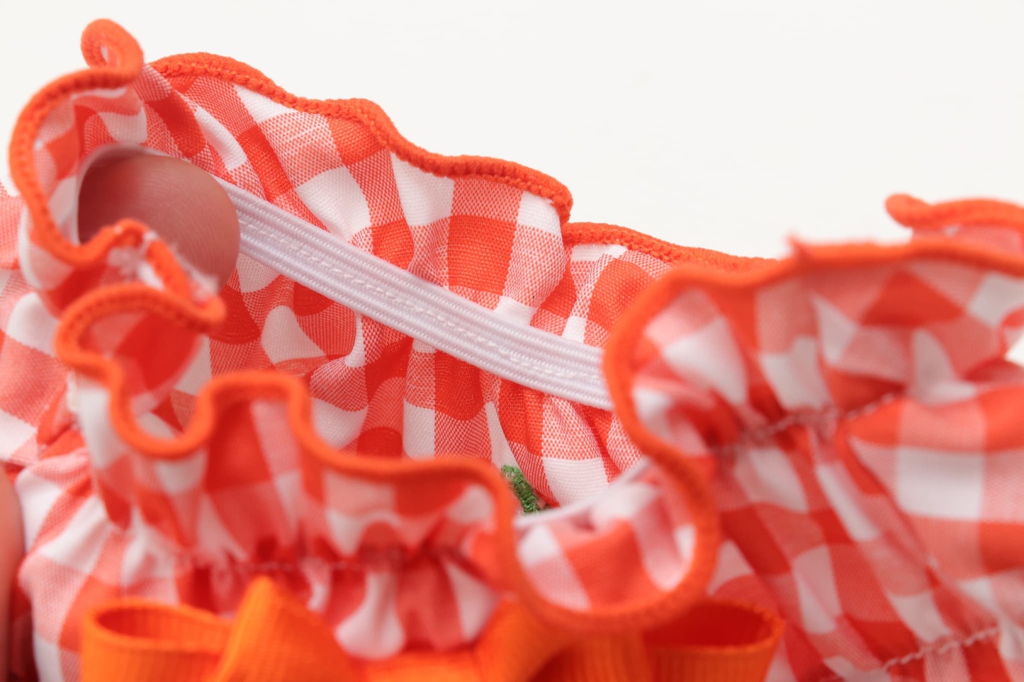 さくらんぼギンガムスモッグ