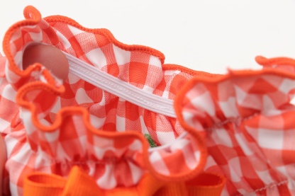 さくらんぼギンガムスモッグ