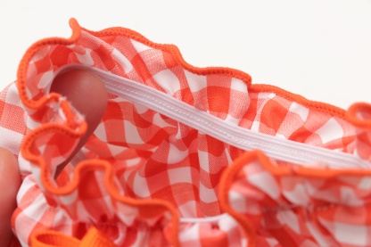 さくらんぼギンガムスモッグ