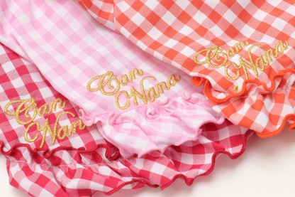 さくらんぼギンガムスモッグ