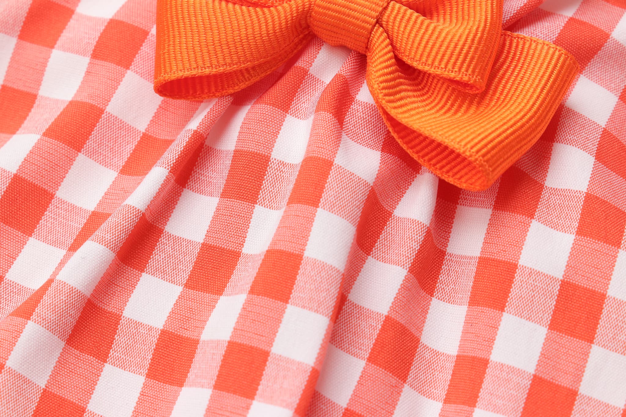 さくらんぼギンガムスモッグ