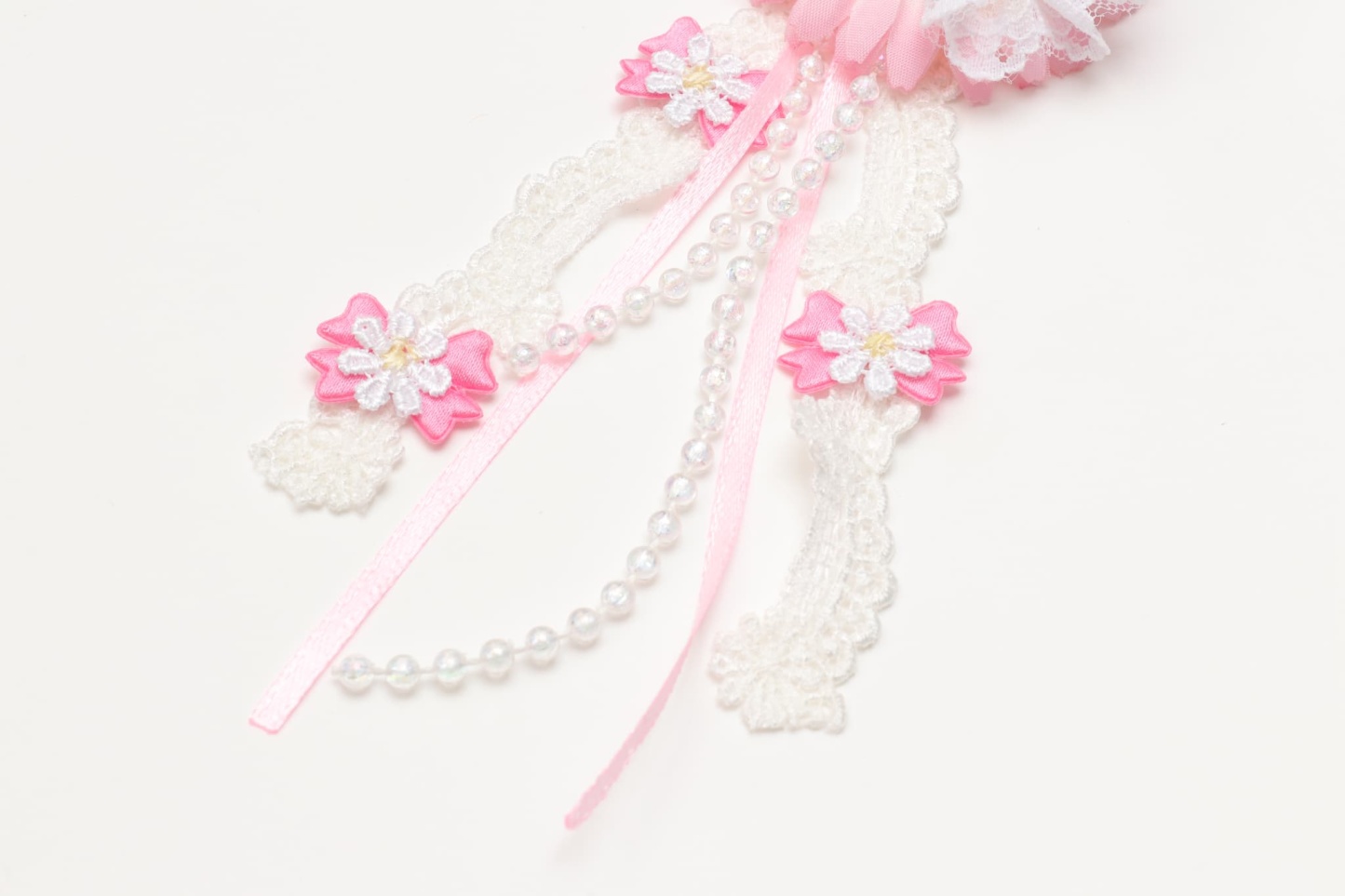 ガーベラロングバレッタリボン