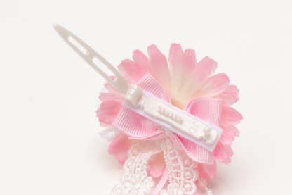 ガーベラロングバレッタリボン