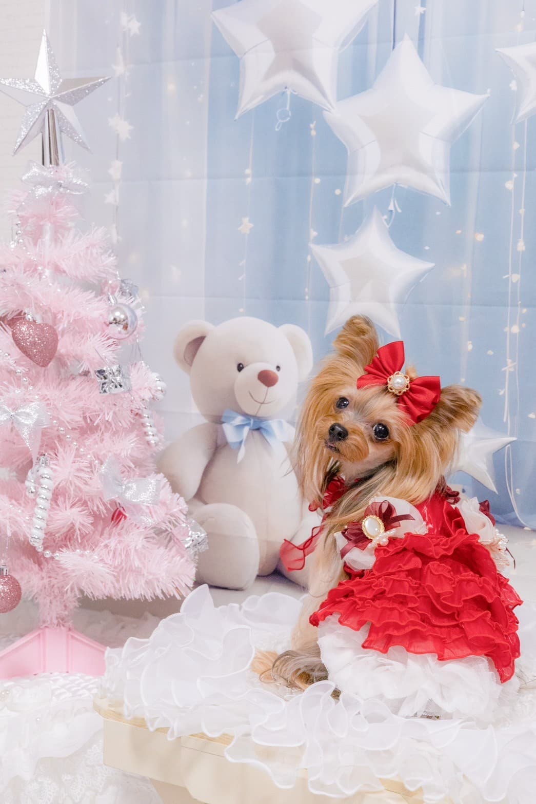 サテンドレスアップワンピース