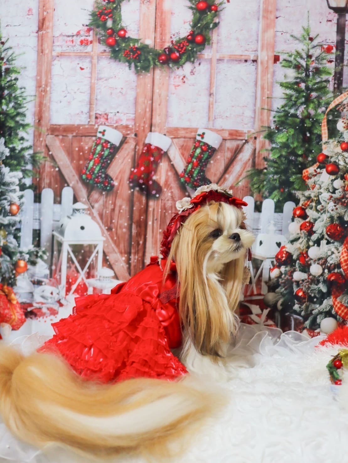 サテンドレスアップワンピース