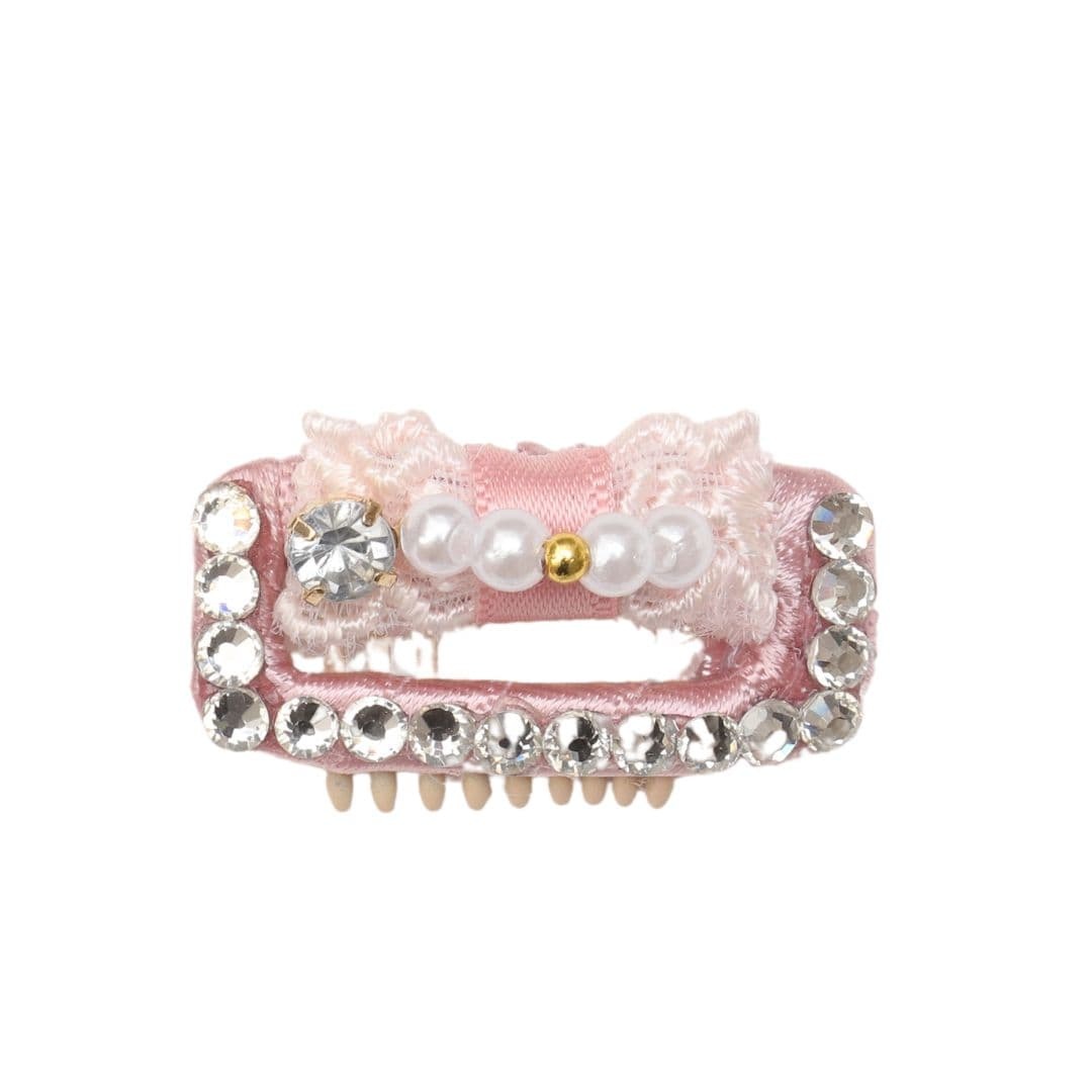 アリスラインストーンコームパッチン