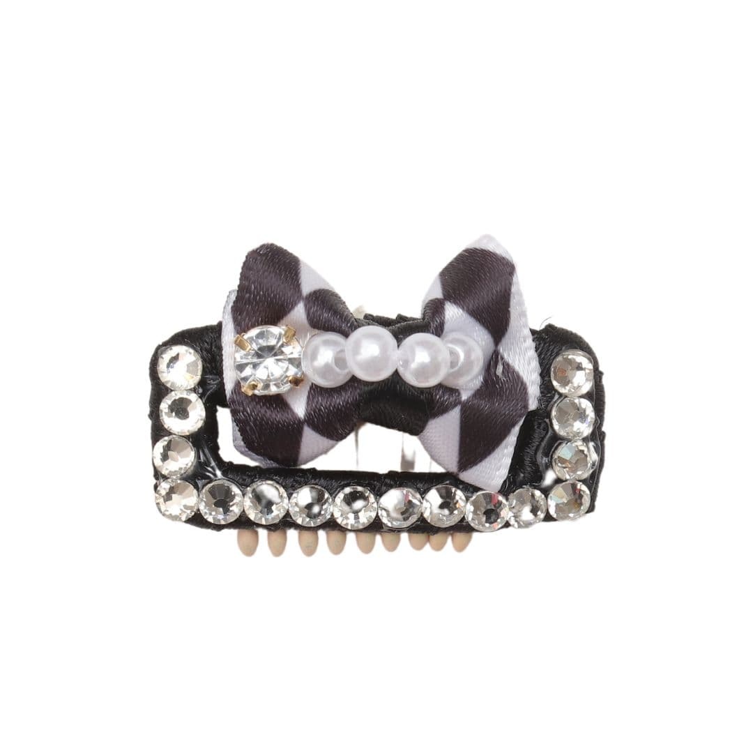 アリスラインストーンコームパッチン