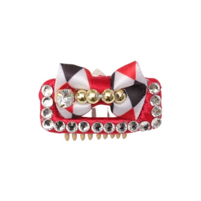 アリスラインストーンコームパッチン