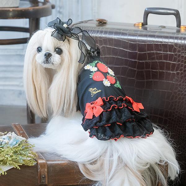 オーガンジーフリルバレッタリボン