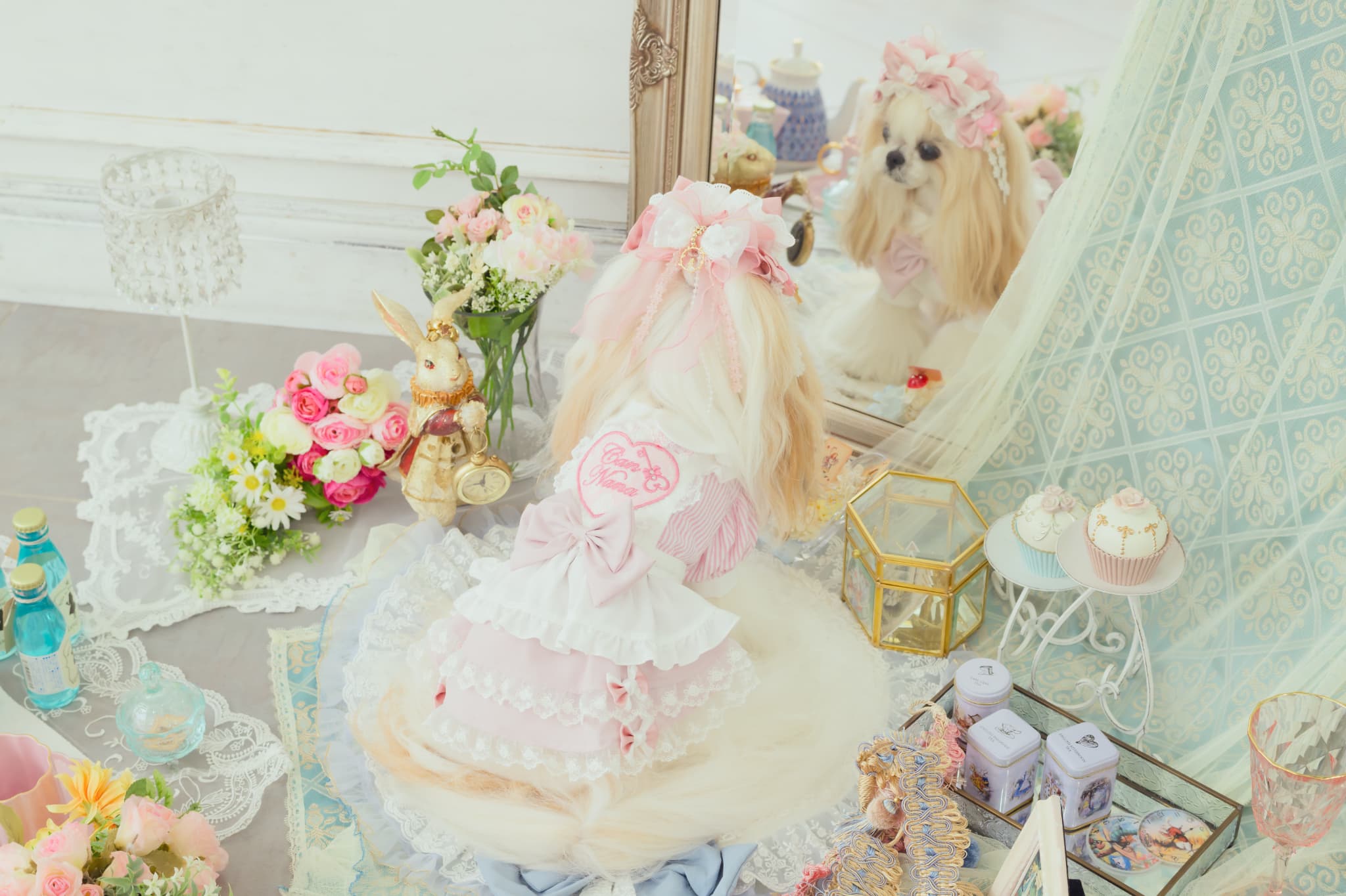 オーガンジーフリル アリスバレッタ