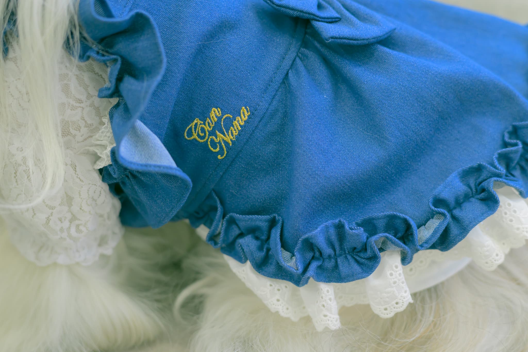 新作　きゃんナナ　ストレッチデニムワンピース 楽天市場】犬服 春 夏 ワンピース キャンナナ ストレッチデニム