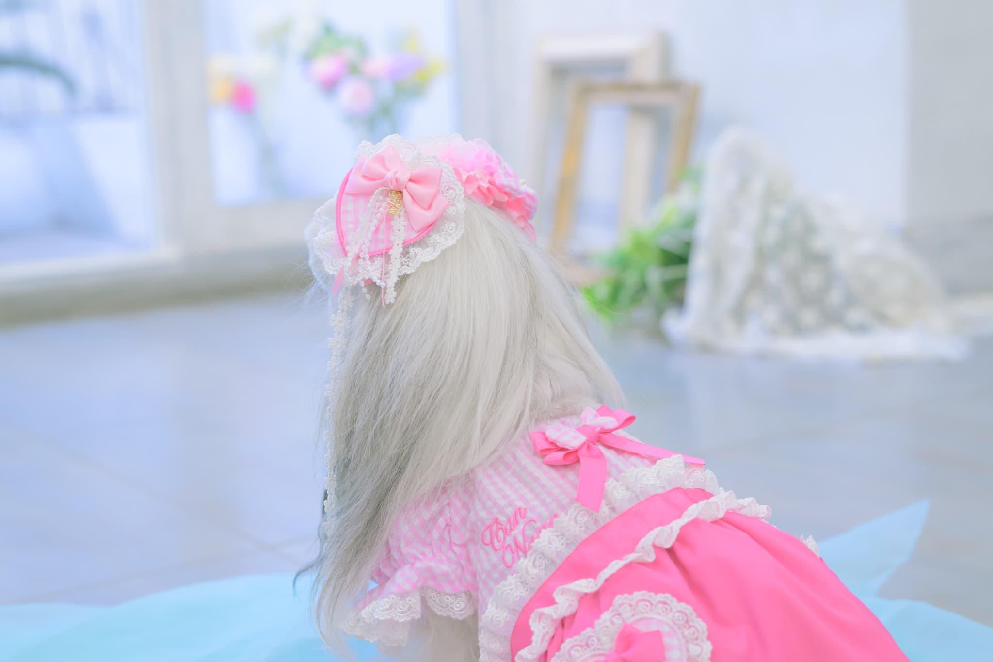 HD-034 ハートギンガムヘッドドレス