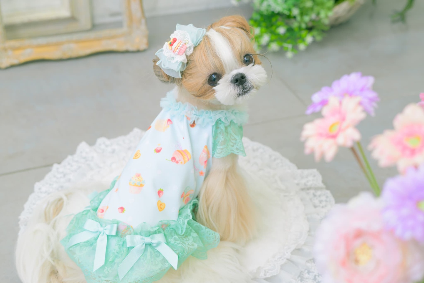 1180オリジナルスイーツ柄COOLワンピース