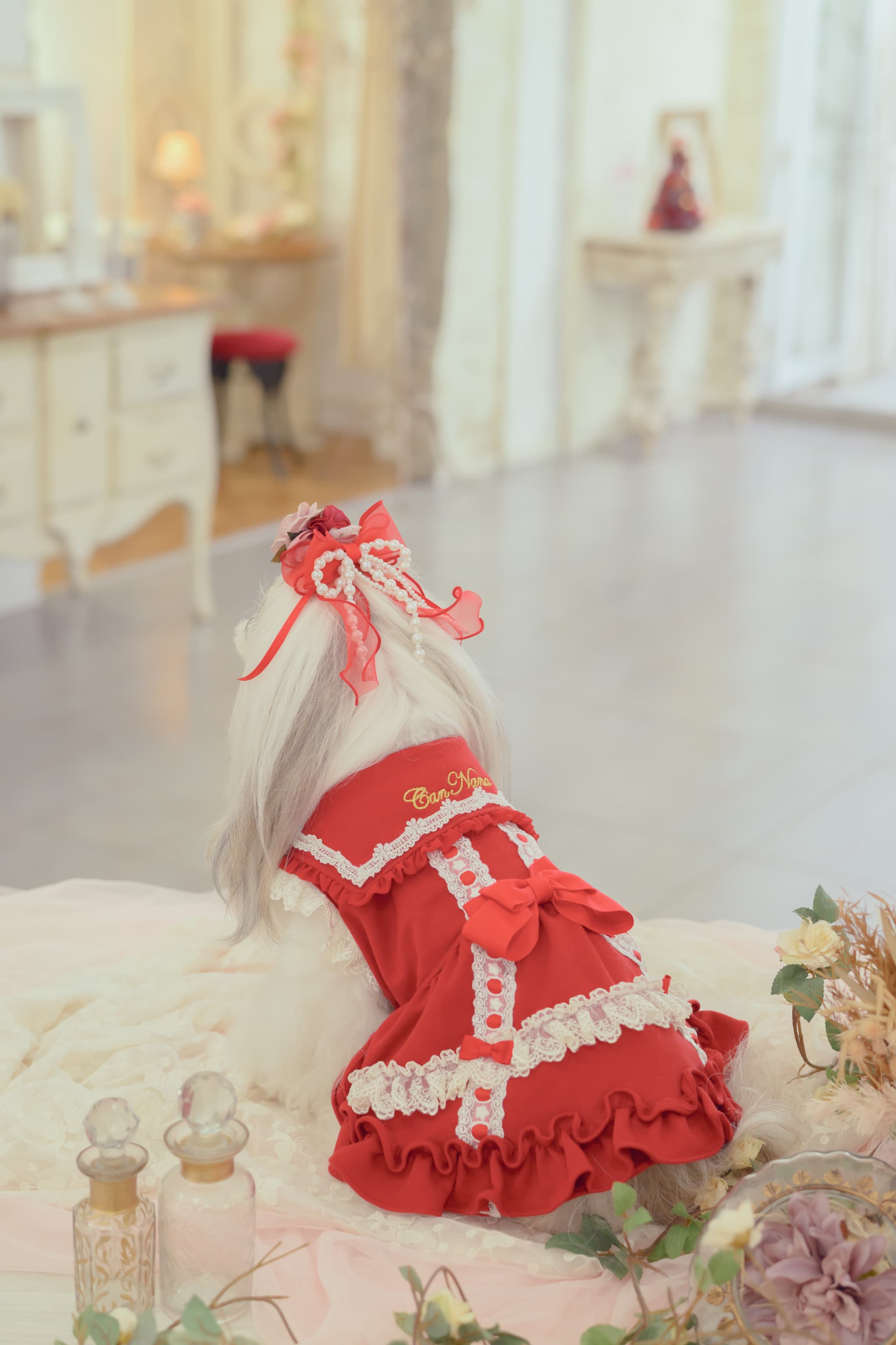 1193 セーラーカラーフリルワンピース