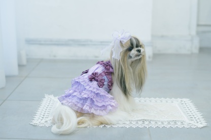 サテンドレスアップワンピース