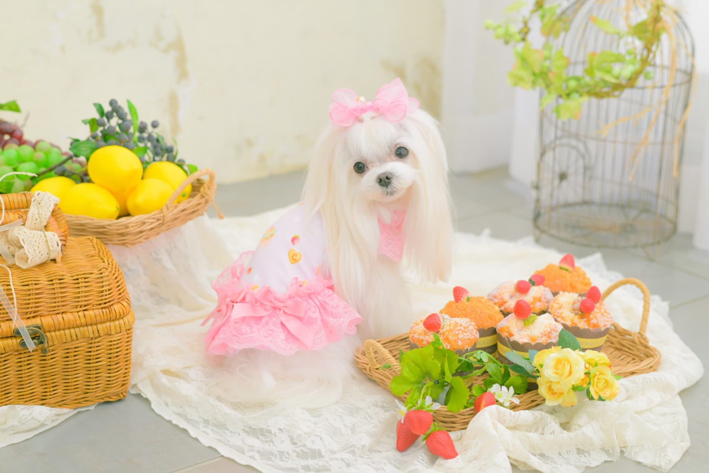 1180オリジナルスイーツ柄COOLワンピース