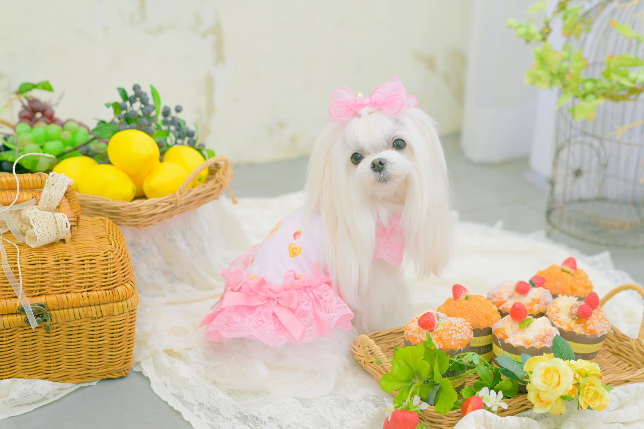 1180オリジナルスイーツ柄COOLワンピース